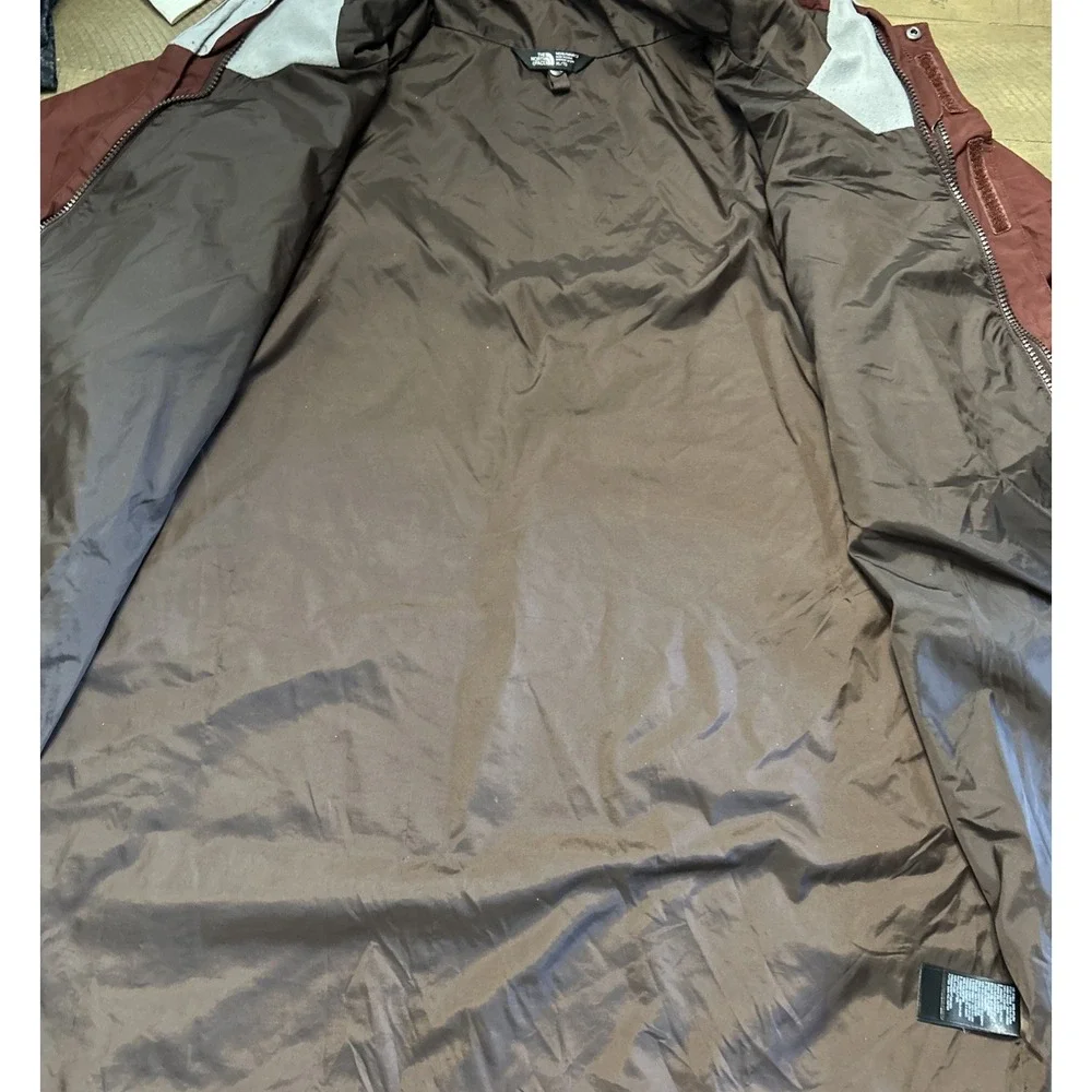 Mens The North Face Hooded Dryvent Jacket Sz XL Waterproof Windproof  100% Nylon